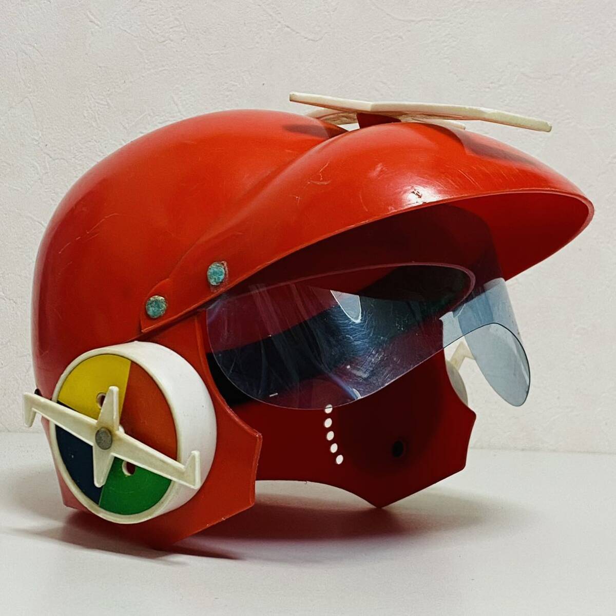 現状品】タカトク 快傑ズバット ヘルメット ジャンク ビンテージ 現状品】タカトク 快傑ズバット ヘルメット ジャンク ビンテージ