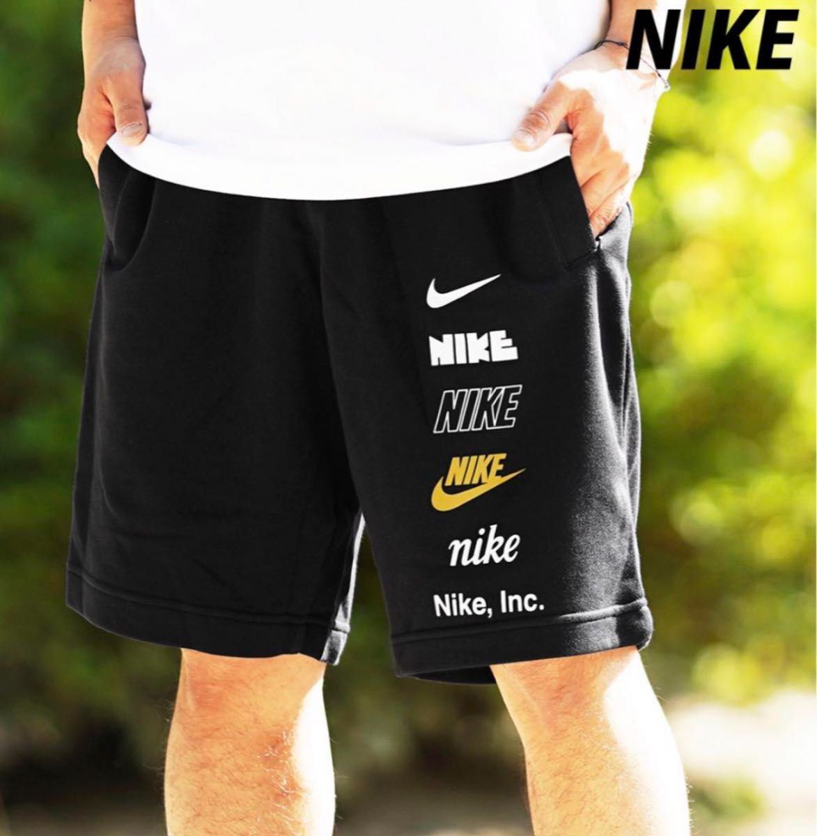 新品タグ付 ナイキ マルチ ロゴ Tシャツ ハーフパンツ 新品タグ付 ナイキ マルチ ロゴ Tシャツ ハーフパンツ