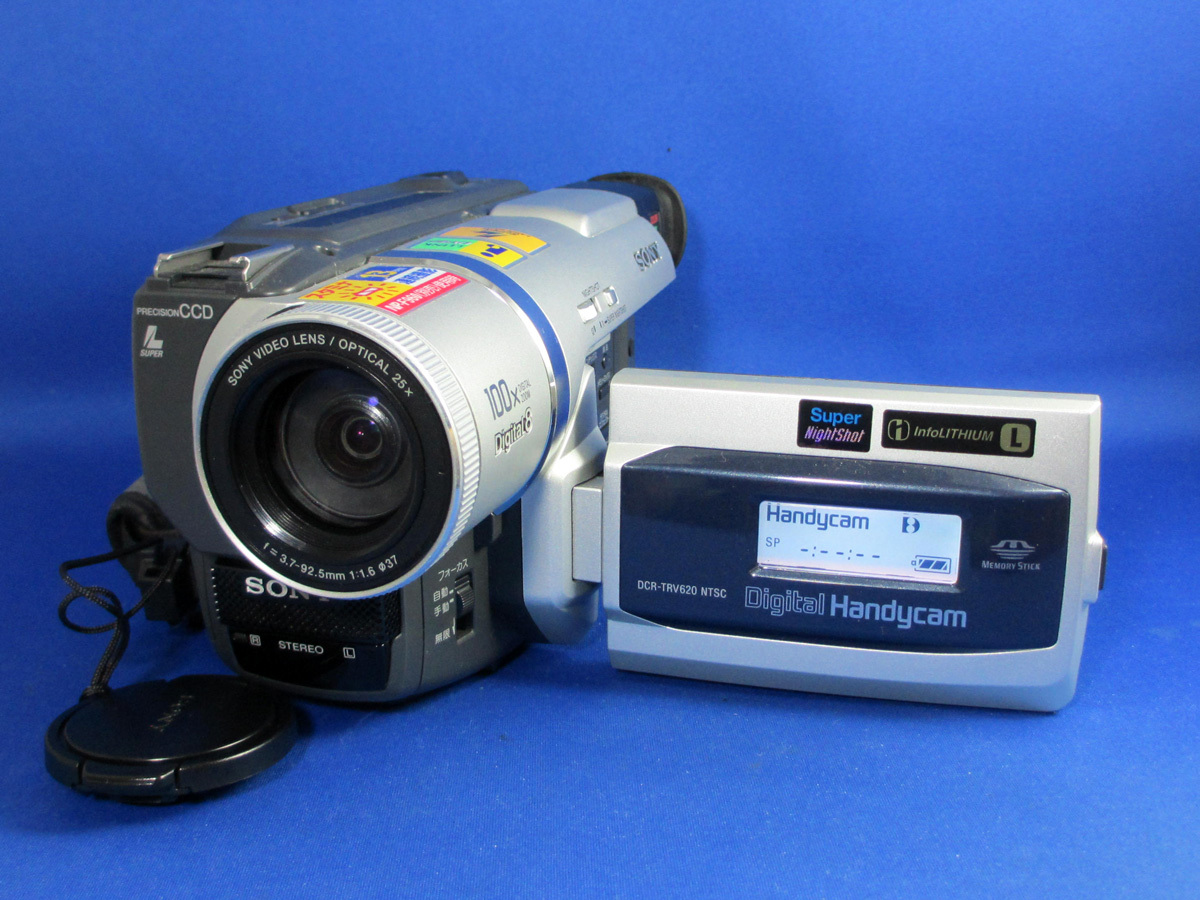 安心30日保証 SONY DCR-TRV620 完全整備品 極美品 Digital8 安心30日保証 SONY DCR-TRV620 完全整備品 極美品 Digital8