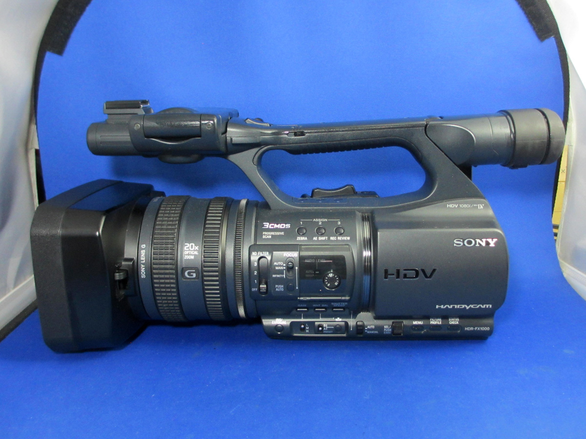 Yahoo!オークション - 安心30日保証 SONY HDR-FX1000 完全整備品 Yahoo!オークション - 安心30日保証 SONY HDR-FX1000 完全整備品
