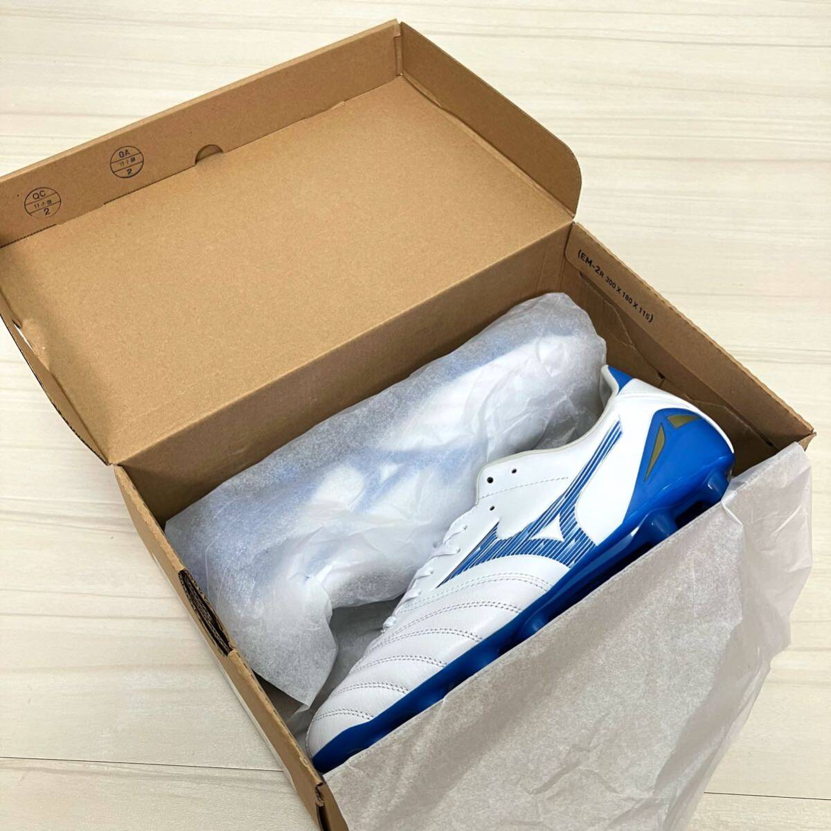 MIZUNO ミズノ モレリアネオ4 プロ 25 5cm ムゲンパック 白 青 MIZUNO ミズノ モレリアネオ4 プロ 25 5cm ムゲンパック 白 青
