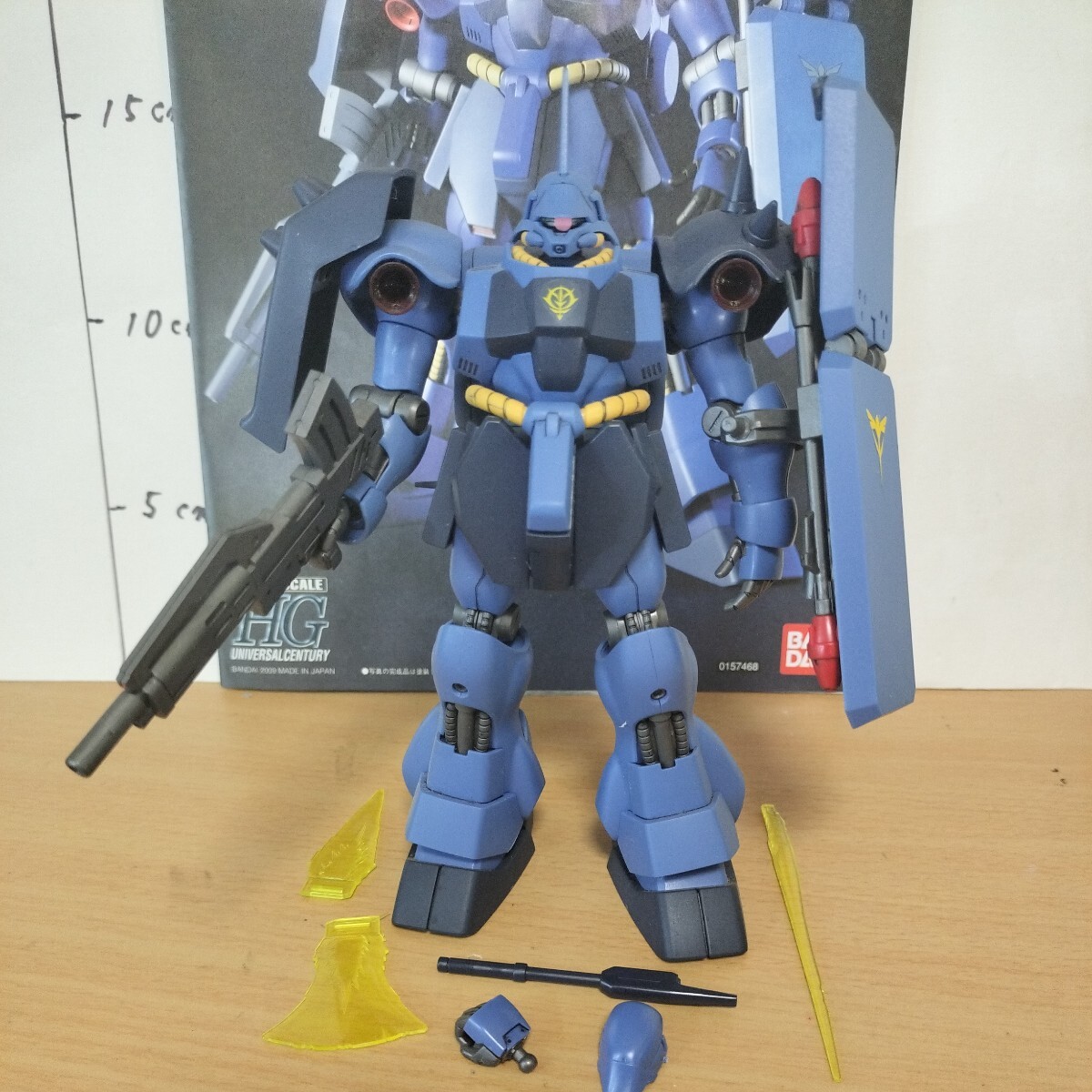 HGUC 1/144 レズン・シュナイダー 専用機 ギラ・ドーガ 塗装 完成品 ガンダム ジャンク 逆襲のシャア ガンプラ ネオジオン 袖付 ズール HG