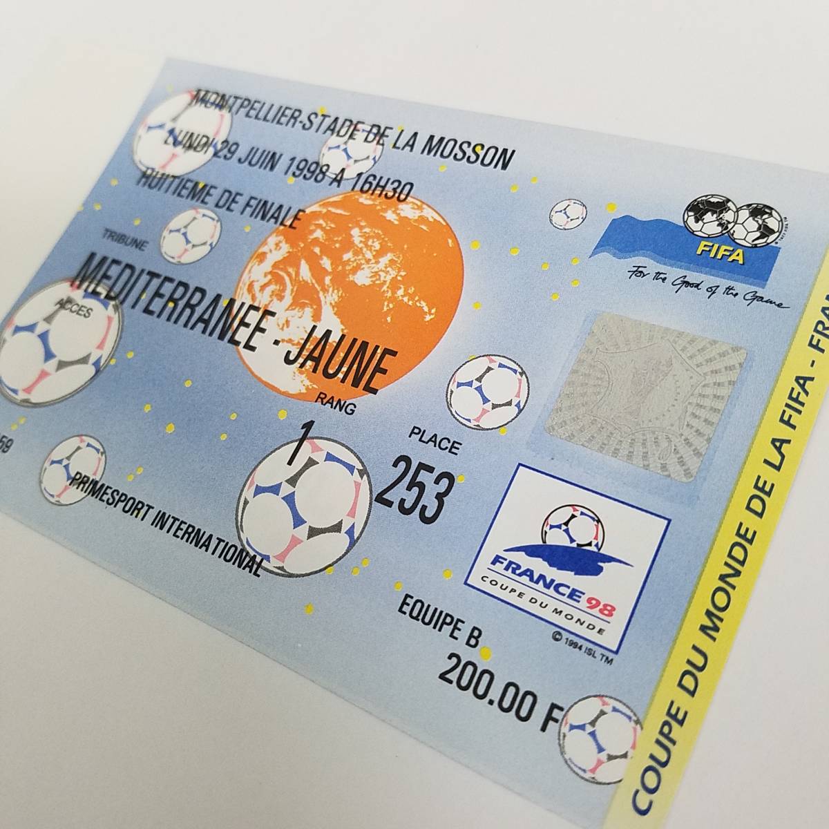 最低価格の FIFAワールドカップ フランス大会 チケット② tco.it