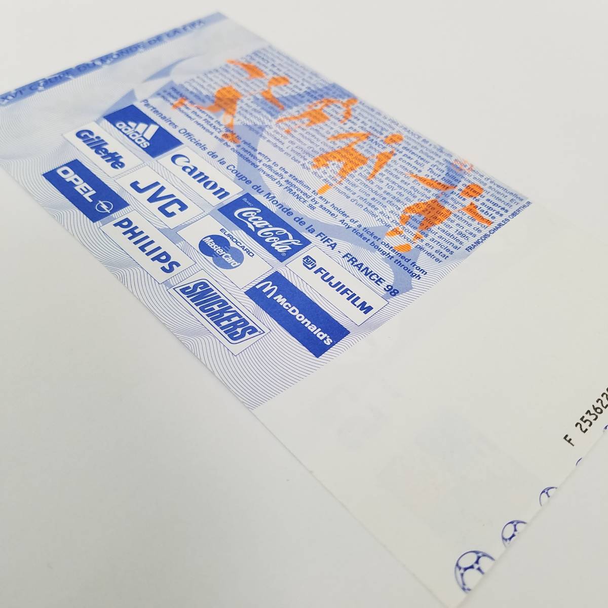 ヤフオク Fifaワールドカップ98 フランス大会 チケット ヤフオク Fifaワールドカップ98 フランス大会 チケット