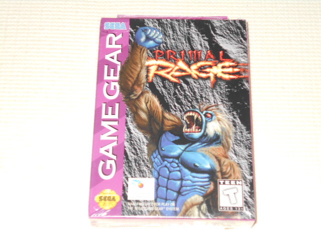 (ブランドロゴ)の人気ランキング GG★PRIMAL RAGE 海外版(国内本体動作可能)★新品未開封 ゲームギア