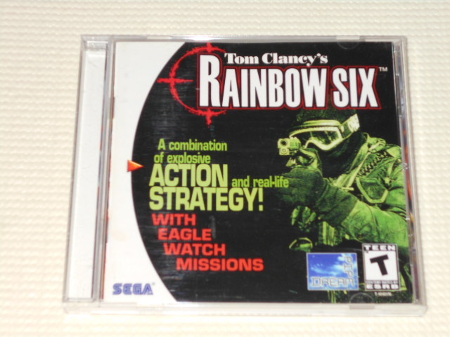DC*TOM CLANCY\'S RAINBOW SIX overseas edition * box attaching * instructions attaching * soft attaching 