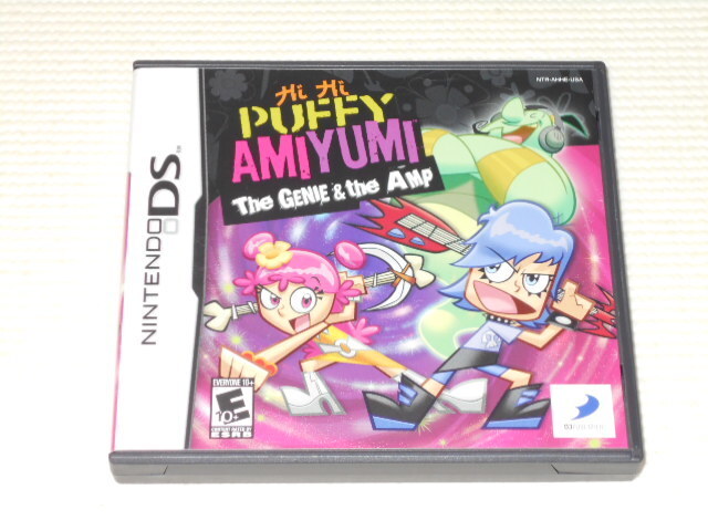 DS★HI HI PUFFY AMIYUMI THE GENIE & THE AMP 海外版 北米版★箱付・説明書付・ソフト付