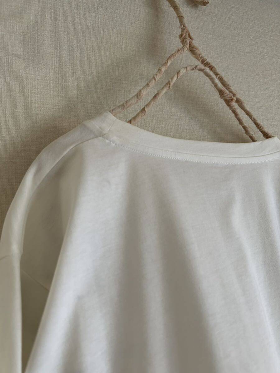 マルニ Tシャツ 白 トップス 半袖 植物柄 グラフィック 花 半袖T マルニ Tシャツ 白 トップス 半袖 植物柄 グラフィック 花 半袖T