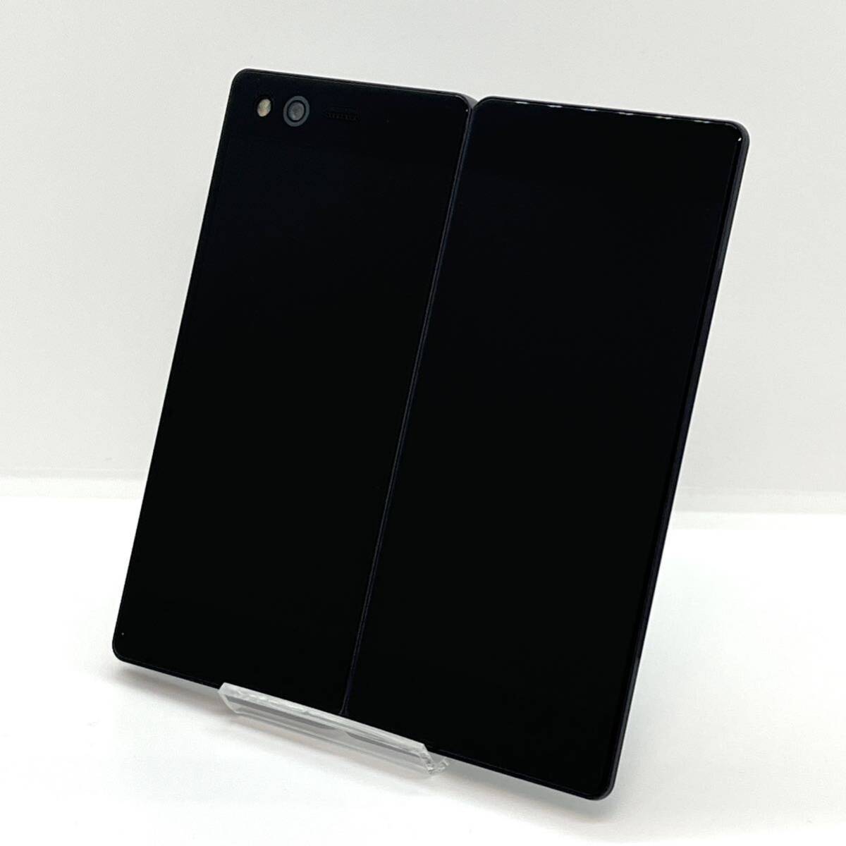 極美品 ZTE M Z-01K ブラック docomo SIMフリー 64GB 2画面 極美品 ZTE M Z-01K ブラック docomo SIMフリー 64GB 2画面