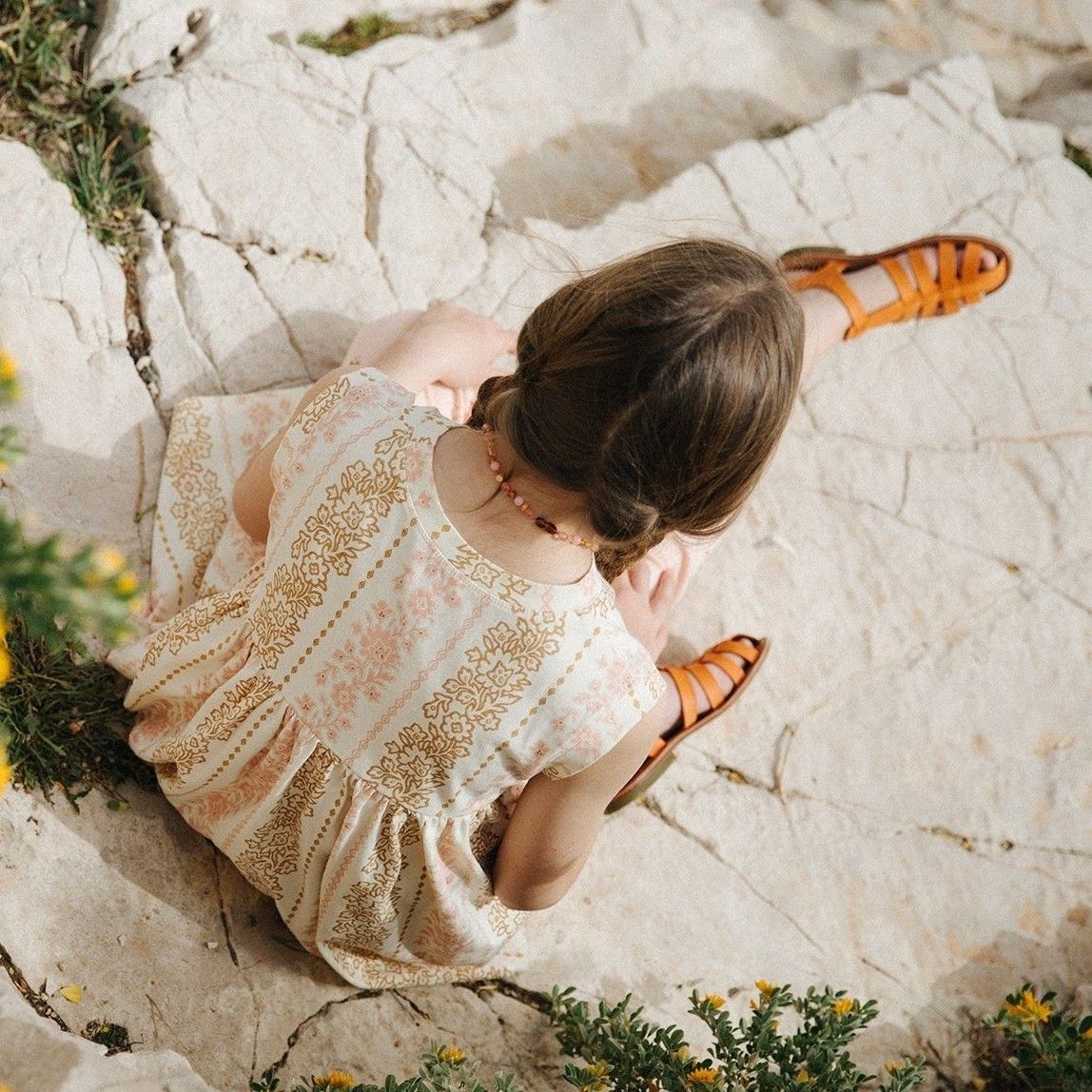 公式限定 apolina アポリナ Wendy Dress Patchwork 3-5y パッチ 公式限定 apolina アポリナ Wendy Dress Patchwork 3-5y パッチ