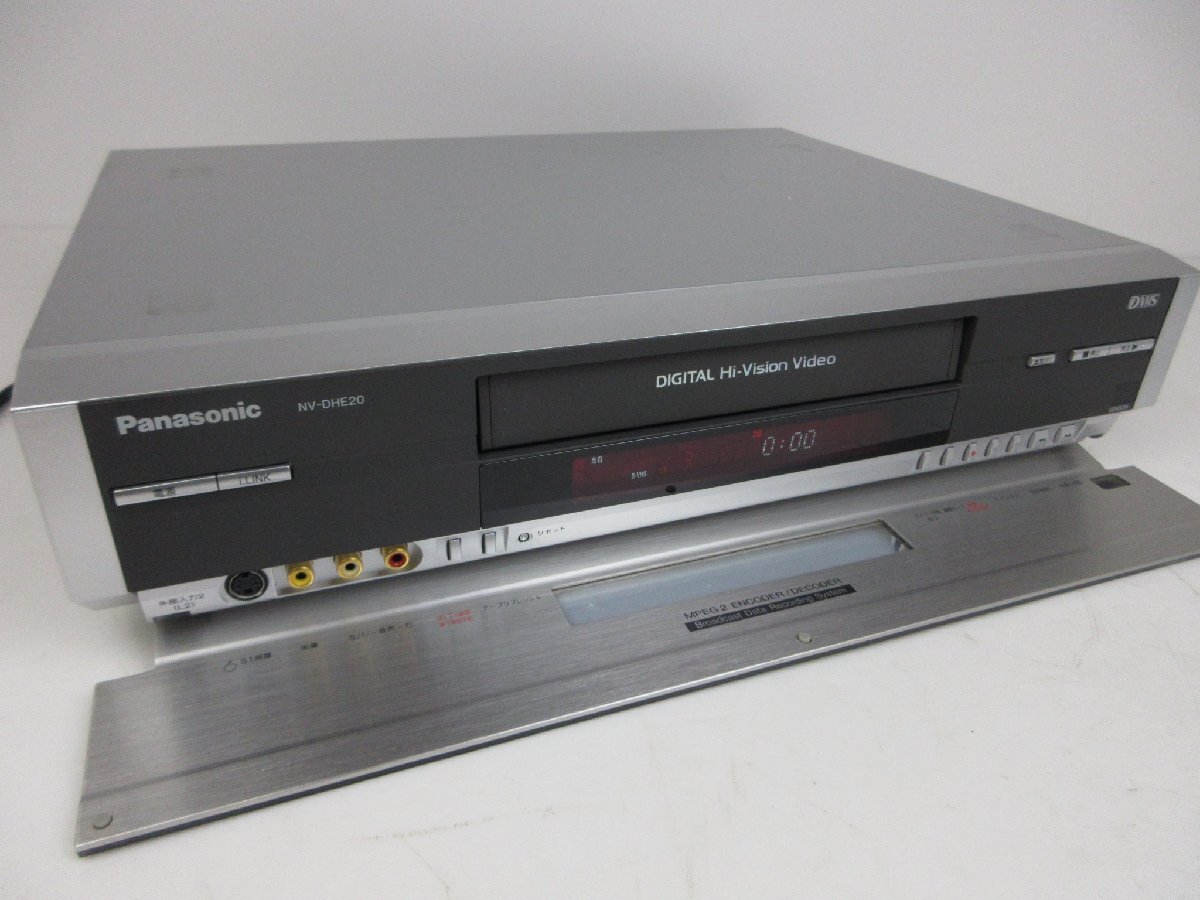 通電確認のみ ビデオデッキ パナソニック Panasonic NV-DHE20
