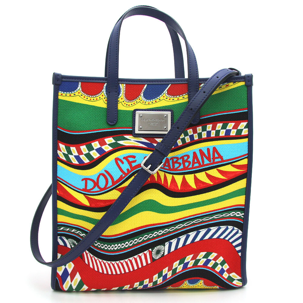 中古美品 ドルチェ&ガッバーナ DOLCE&GABBANA トートバッグ 中古美品 ドルチェ&ガッバーナ DOLCE&GABBANA トートバッグ