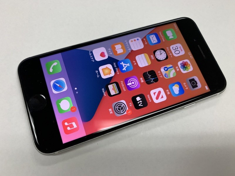 JT196 SIMフリー iPhoneSE 第2世代 ホワイト 64GB