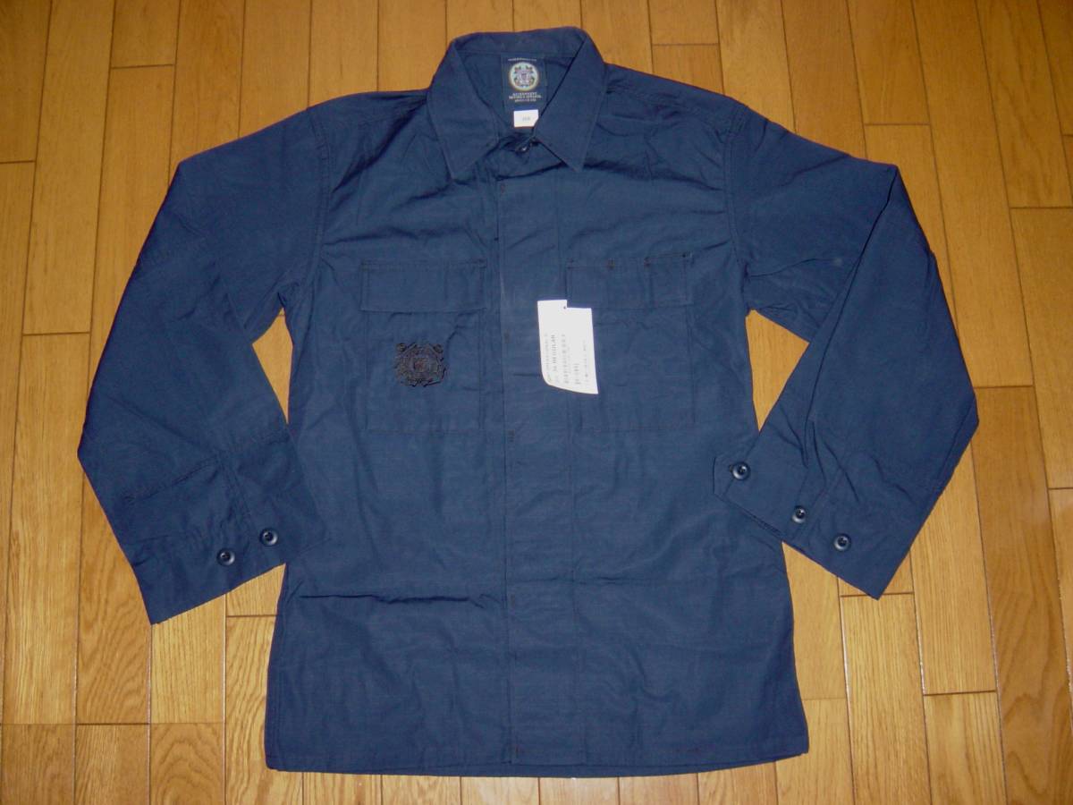 U.S.COAST GUARD Jacket 36R 紺 _画像1