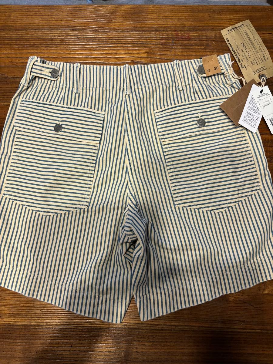 RRL ボーダーハーフパンツ M 新品 正規品 RRL ハーフパンツ サイズ30新品未使用です|Yahoo!フリマ(旧