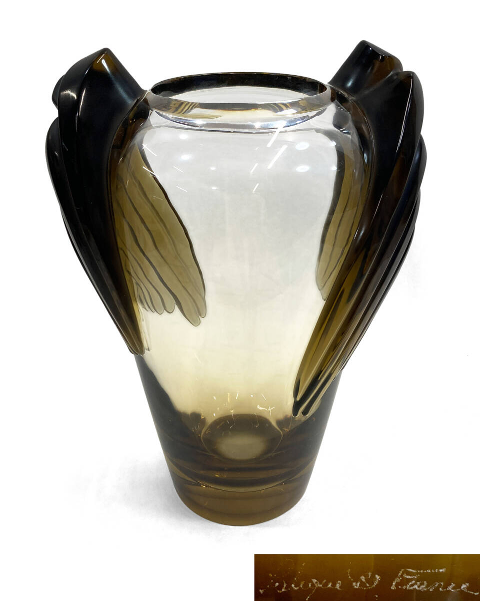 Yahoo!オークション - ルネ・ラリック R.LALIQUE 大型花瓶 Yahoo!オークション - ルネ・ラリック R.LALIQUE 大型花瓶