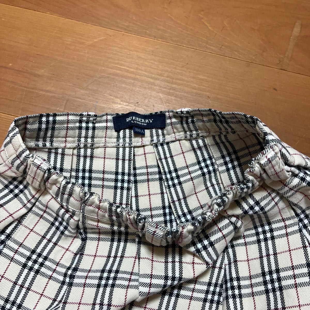 バーバリー Burberry タータンチェック スカート プリーツ 100 バーバリー Burberry タータンチェック スカート プリーツ 100