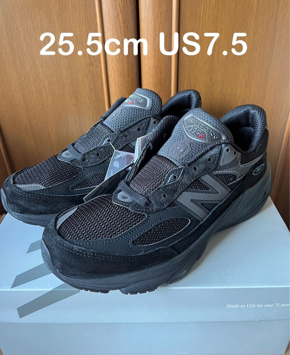 New Balance 990V6 Triple Black ニューバランス 990V6 トリプル New Balance 990V6 Triple Black ニューバランス 990V6 トリプル