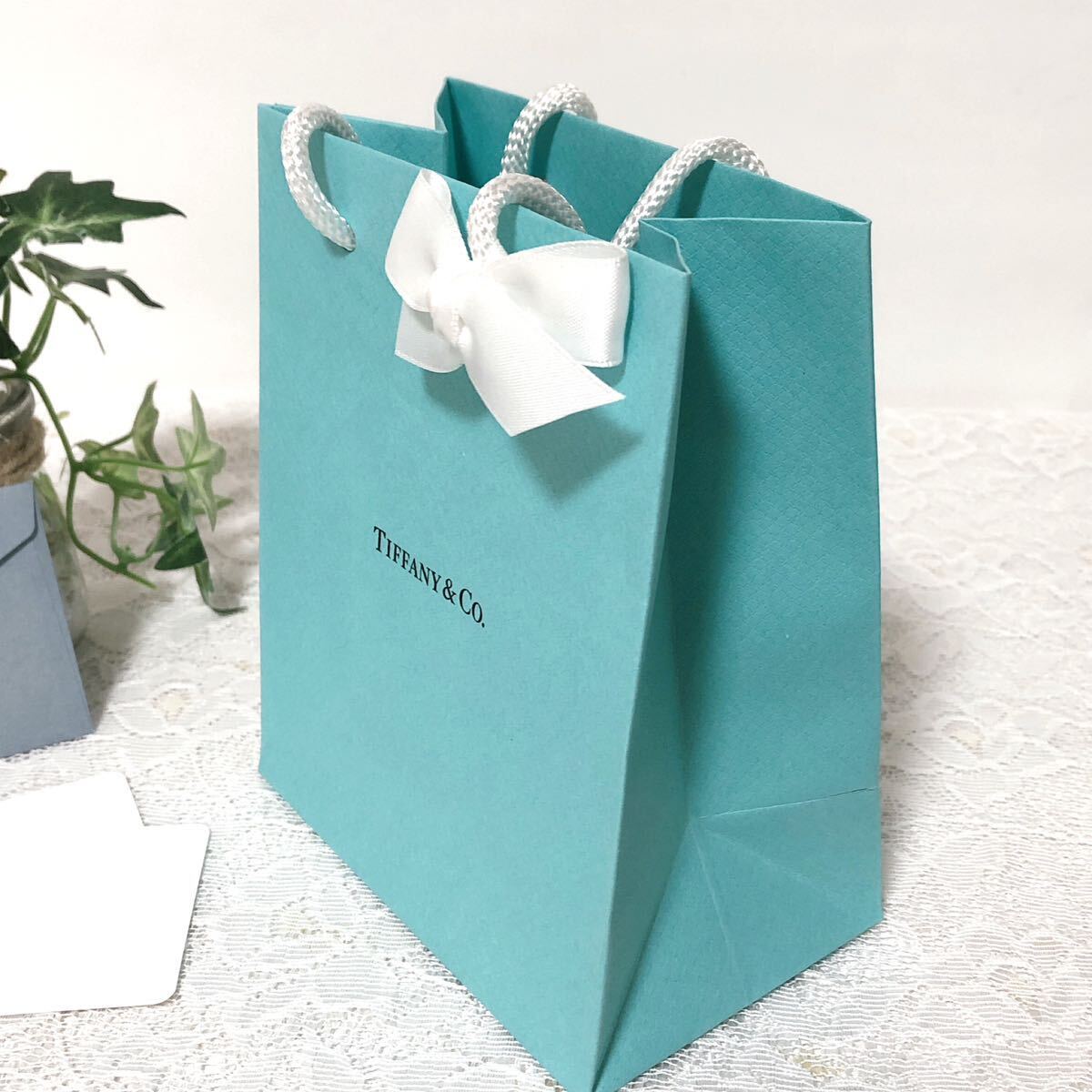 ティファニー「TIFFANY&Co 」ミニショッパー アクセサリー箱 ティファニー「TIFFANY&Co 」ミニショッパー アクセサリー箱