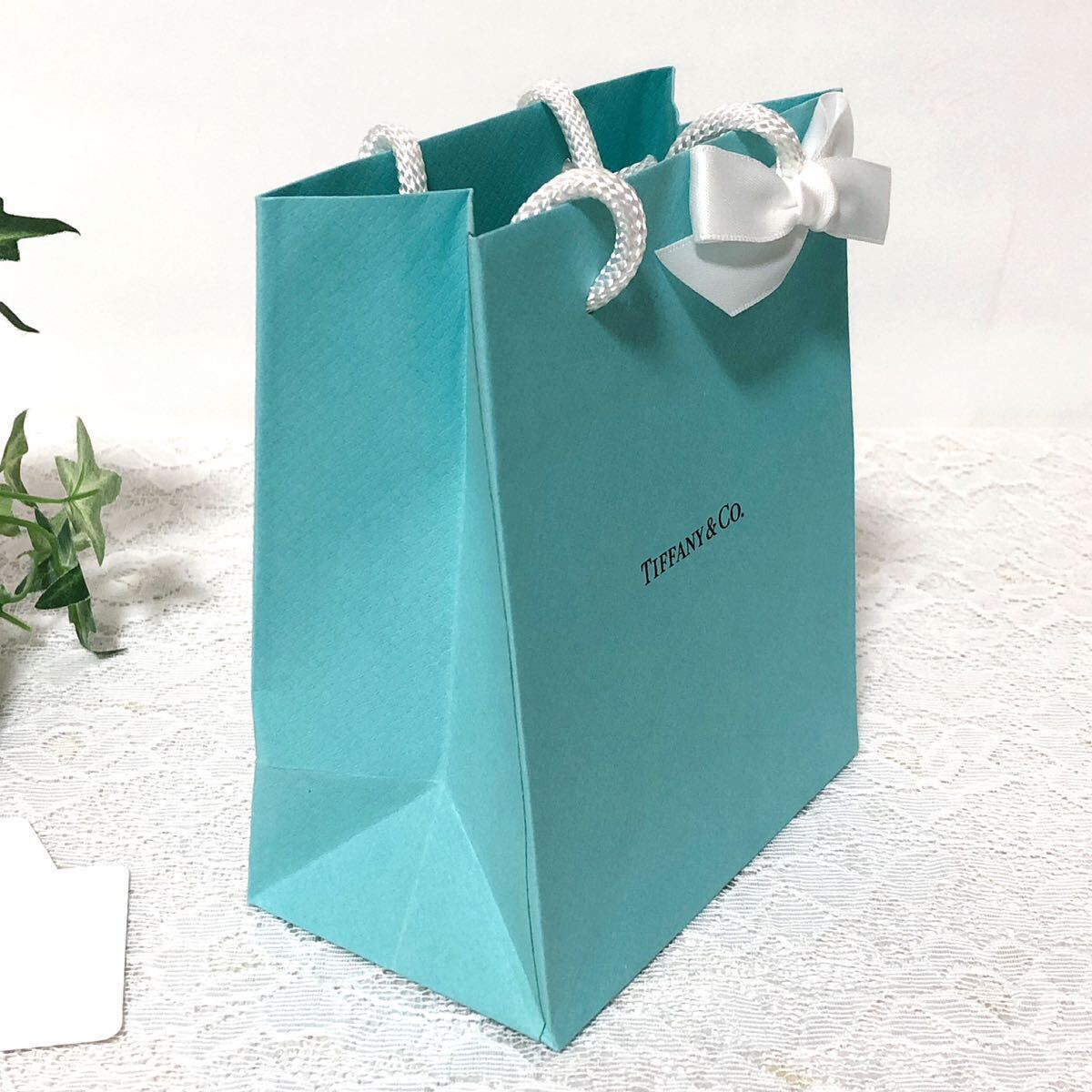 ティファニー「TIFFANY&Co 」ミニショッパー アクセサリー箱 ティファニー「TIFFANY&Co 」ミニショッパー アクセサリー箱