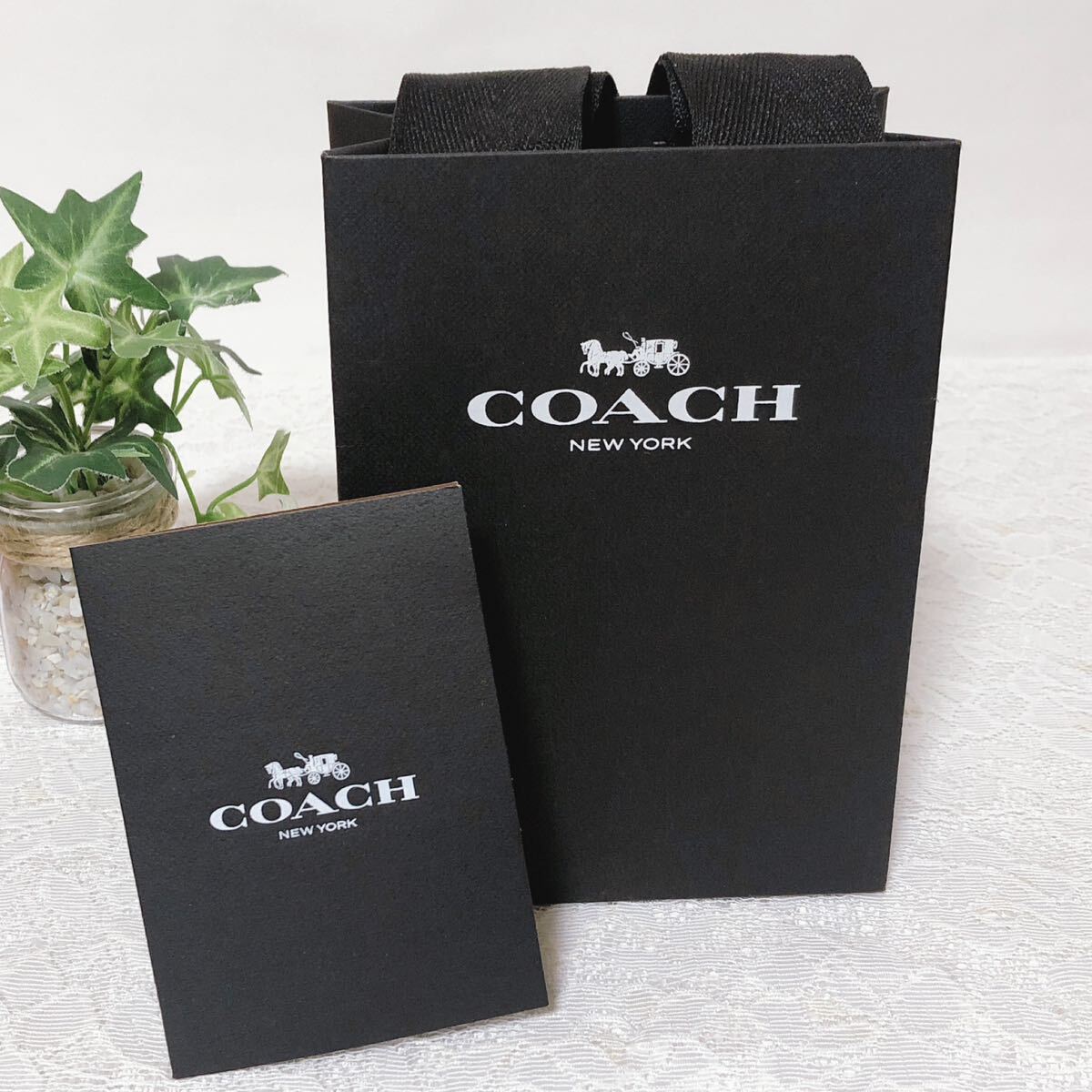 コーチ「COACH」ショッパー (4040) 正規品 付属品 ショップ袋 コーチ「COACH」ショッパー (4040) 正規品 付属品 ショップ袋