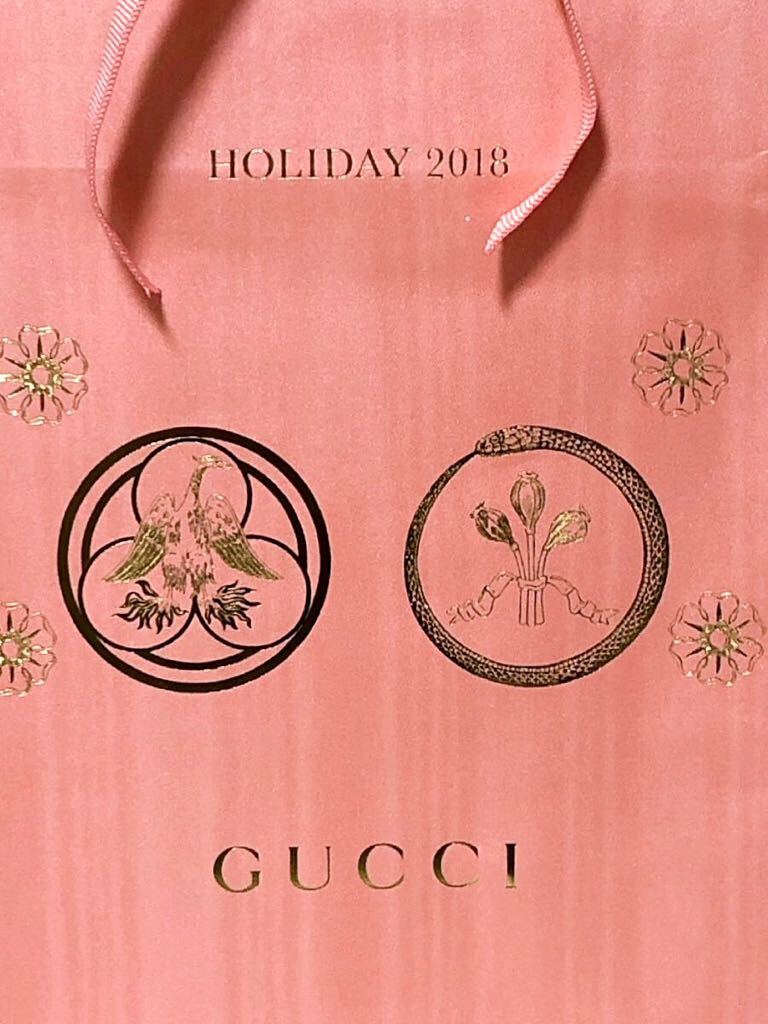 グッチ 「GUCCI」ショッパー 2018限定 紙袋 (4028) 正規品 付属 グッチ 「GUCCI」ショッパー 2018限定 紙袋 (4028) 正規品 付属