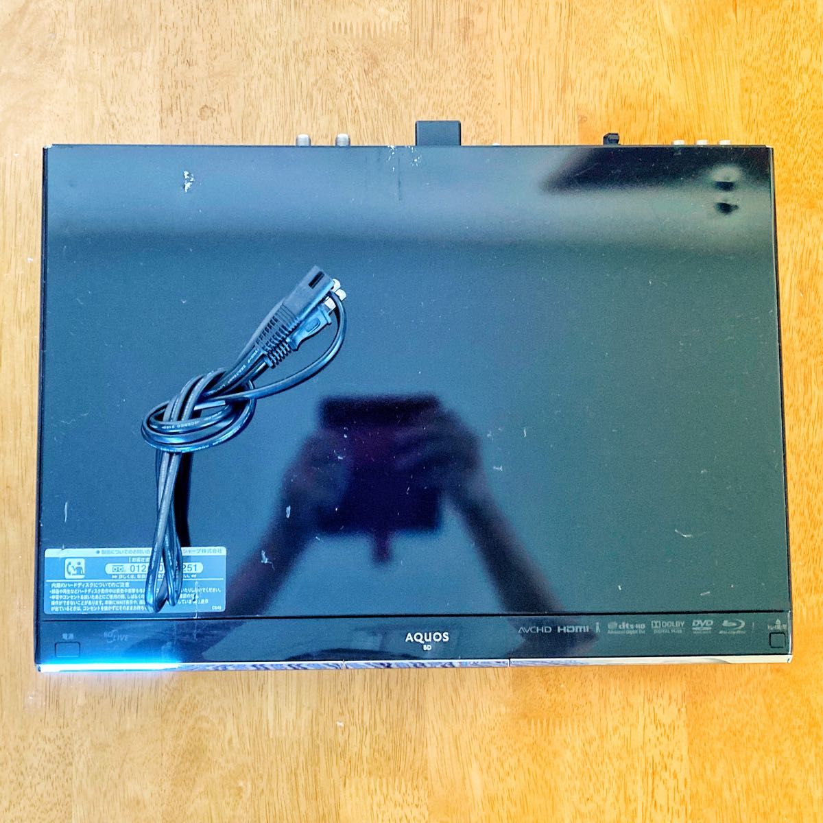 SHARP シャープ AQUOS Blu-ray ブルーレイレコーダー HDD 500GB SHARP シャープ AQUOS Blu-ray ブルーレイレコーダー HDD 500GB