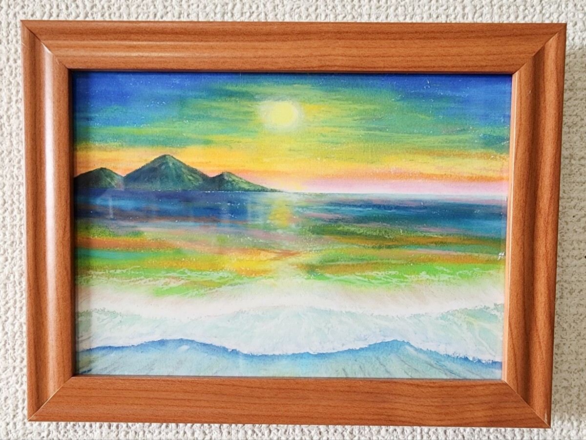 オイルパステル 240×240mm #オイルパステル #パステル画 - 絵画 オイルパステル 240×240mm #オイルパステル #パステル画 - 絵画