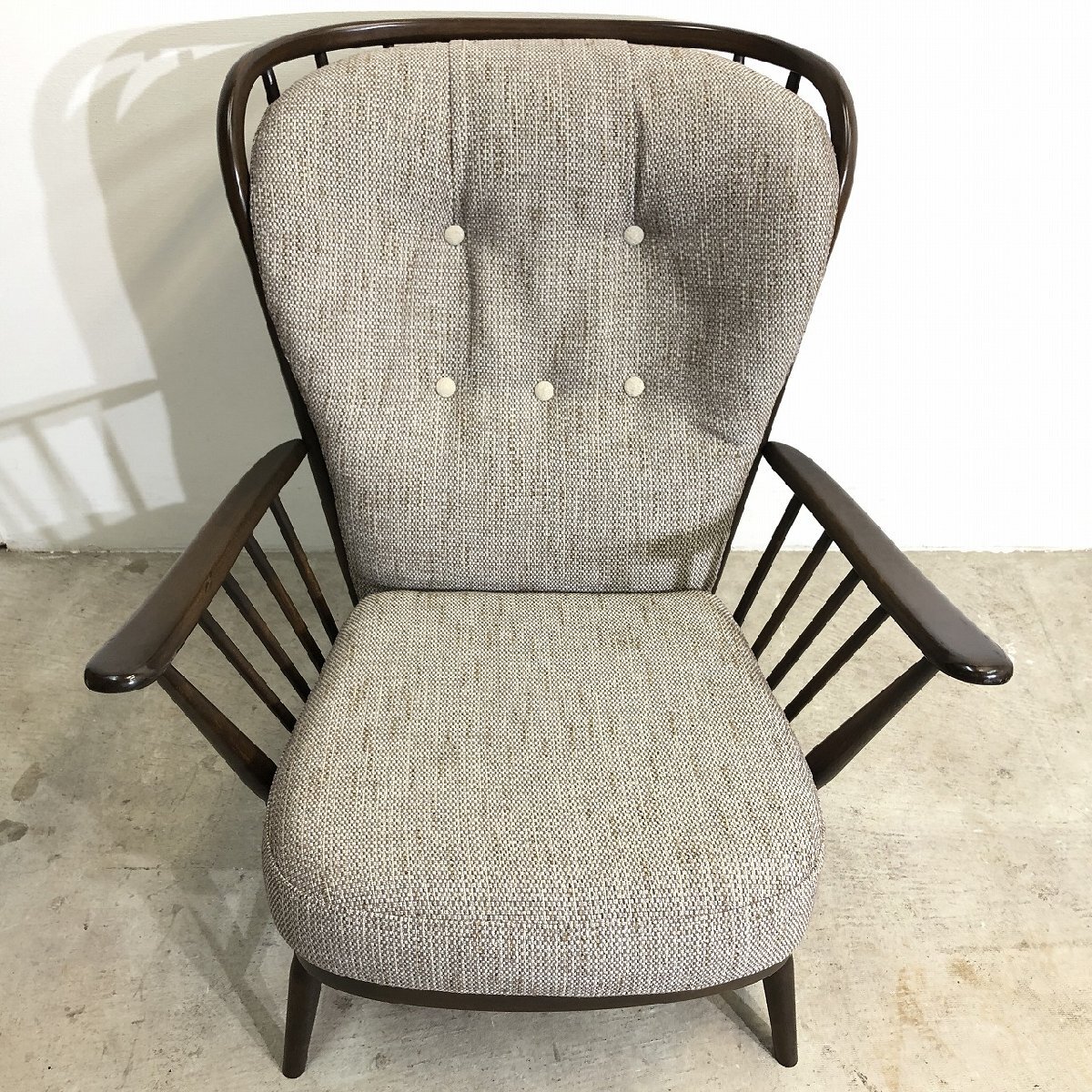 クッション テープ交換済 ERCOL アーコール イギリス クッション テープ交換済 ERCOL アーコール イギリス