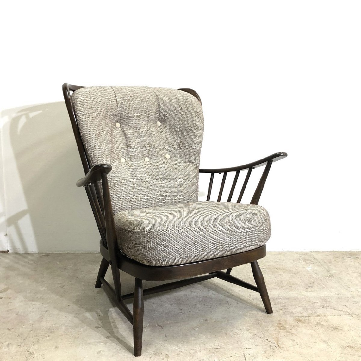 クッション テープ交換済 ERCOL アーコール イギリス クッション テープ交換済 ERCOL アーコール イギリス
