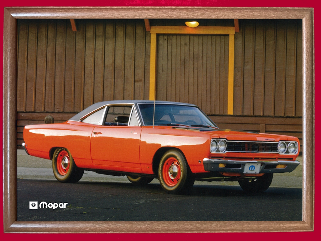 ポスター☆1968 Plymouth Road Runner☆プリムス ポスター☆1968 Plymouth Road Runner☆プリムス