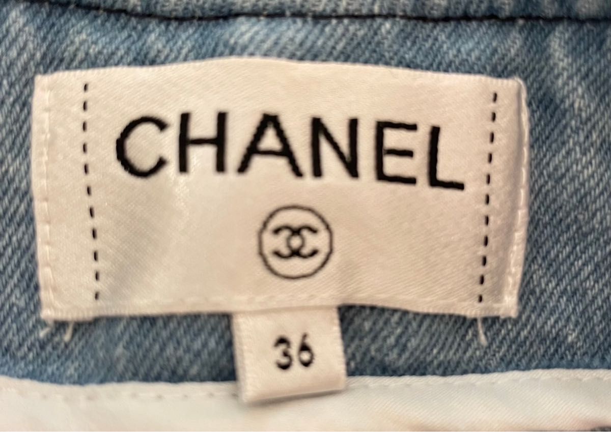 CHANEL ショート デニム パンツ COCOマーク|Yahoo!フリマ(旧 CHANEL ショート デニム パンツ COCOマーク|Yahoo!フリマ(旧