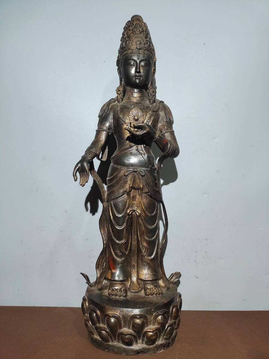 ※中国古美術/明代/青白磁聖観音菩薩座像/ 中国古美術/明代/青白磁聖観音菩薩座像/(メーカー 一覧 ◇鸛