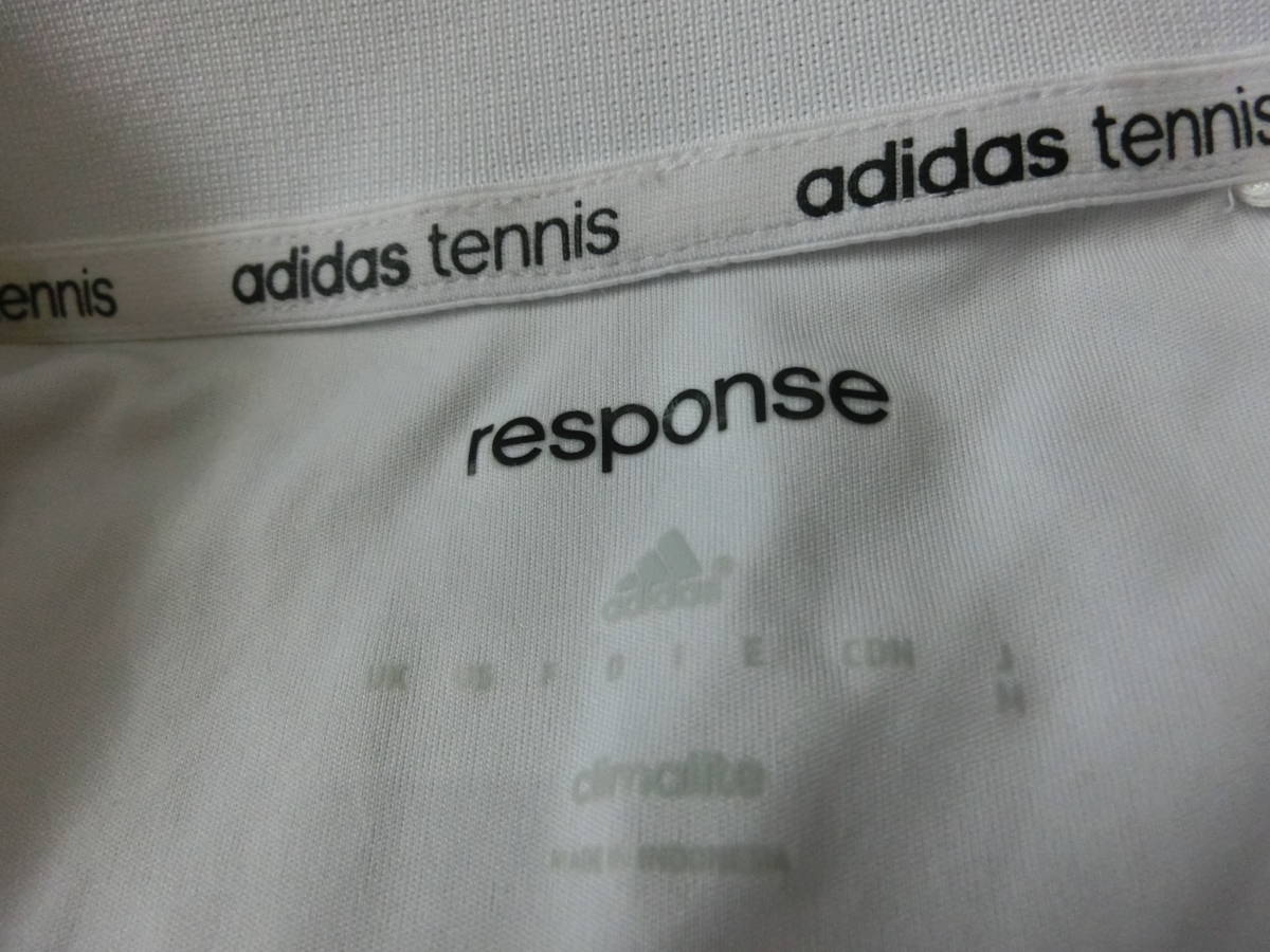 [adidas] ~response| отклик ~ Monotone style | модный рубашка-поло CLIMA/LITE [ прекрасный товар ]