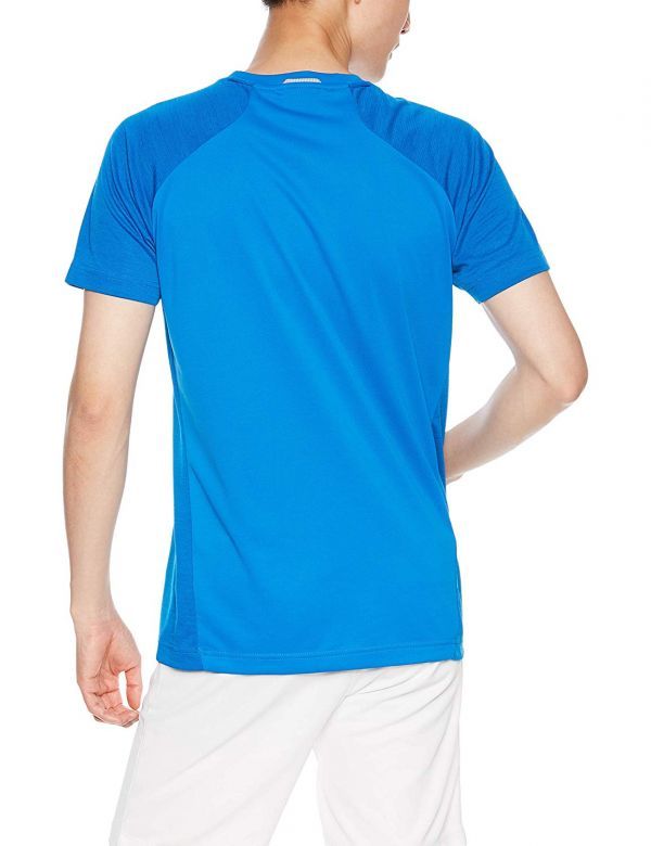 ( почтовая отправка бесплатная доставка )M размер (US/EU S)[ новый товар * с биркой ] Oacley OAKLEY мужской короткий рукав футболка голубой . пот скорость .UPF+30 434259*las1