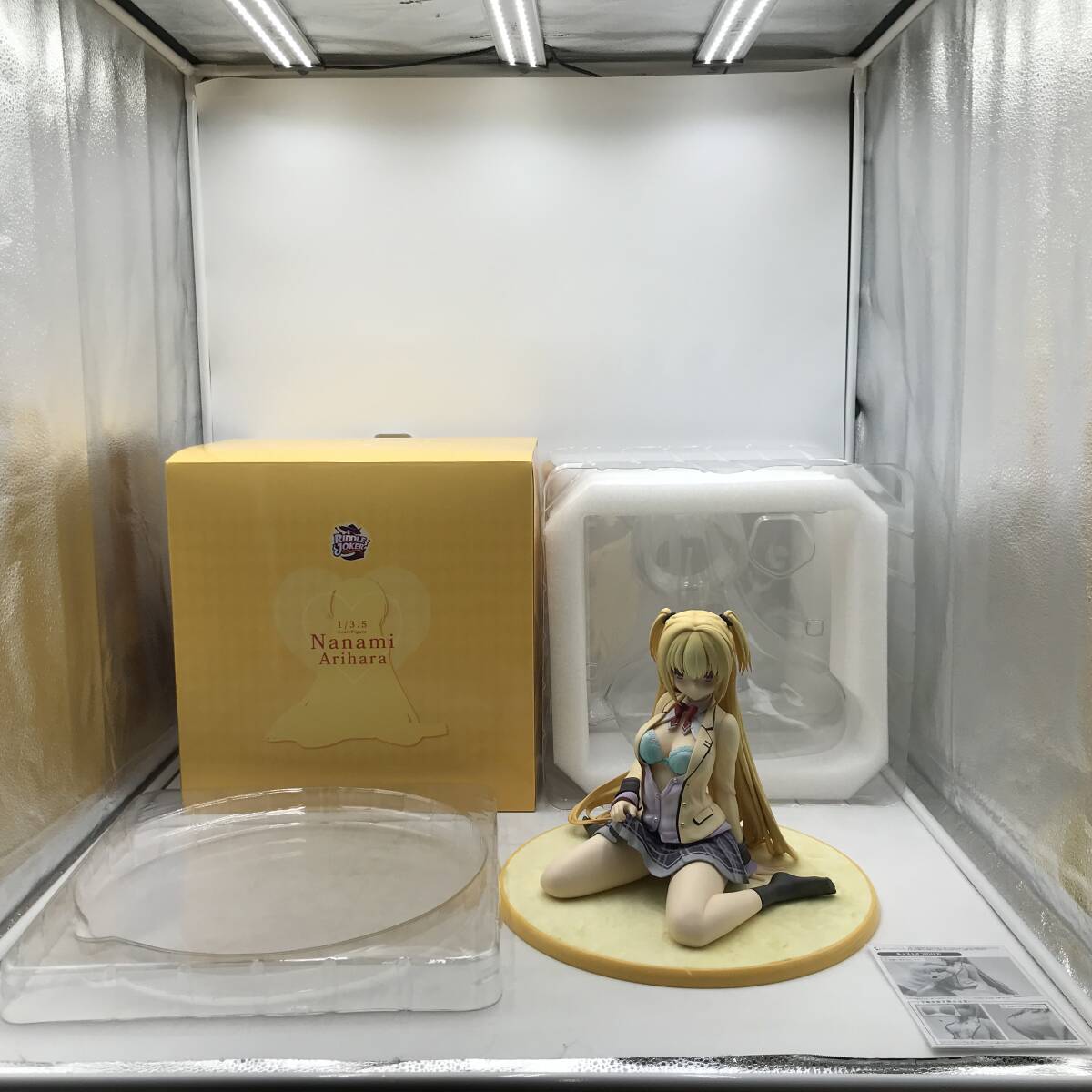 Yahoo!オークション - 玩N79 フィギュア 1/3.5 在原七海 RIDDLE Yahoo!オークション - 玩N79 フィギュア 1/3.5 在原七海 RIDDLE