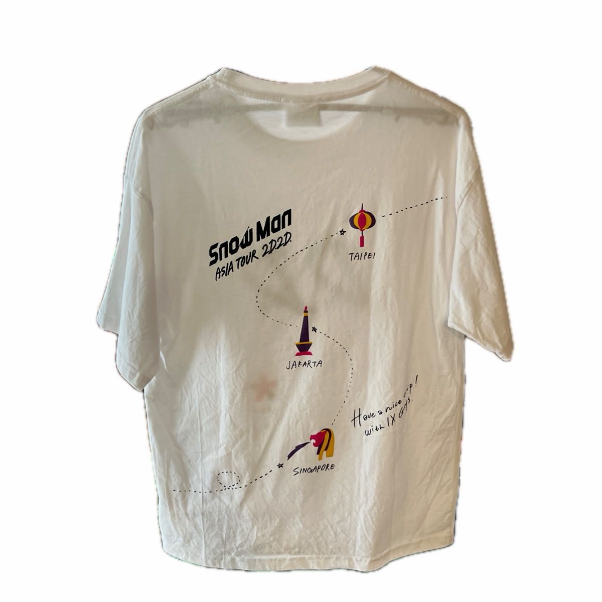 SnowMan ライブ ツアー Tシャツ グッズ D D|Yahoo!フリマ(旧 SnowMan ライブ ツアー Tシャツ グッズ D D|Yahoo!フリマ(旧