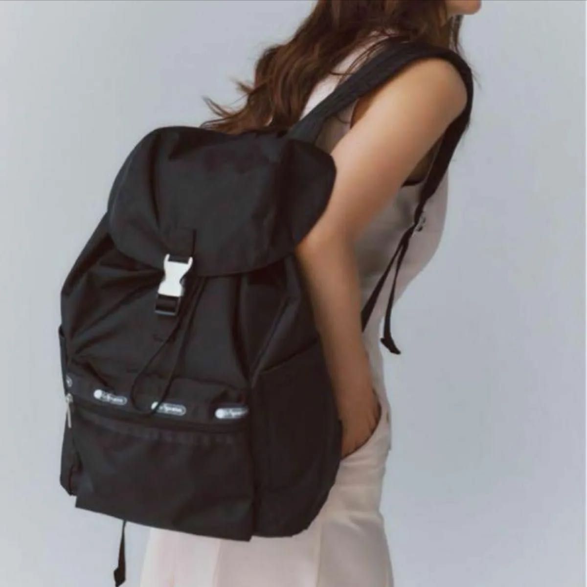 レスポートサック 神崎恵 リュック SMART FLAP BACKPACK2 ビター レスポートサック 神崎恵 リュック SMART FLAP BACKPACK2 ビター