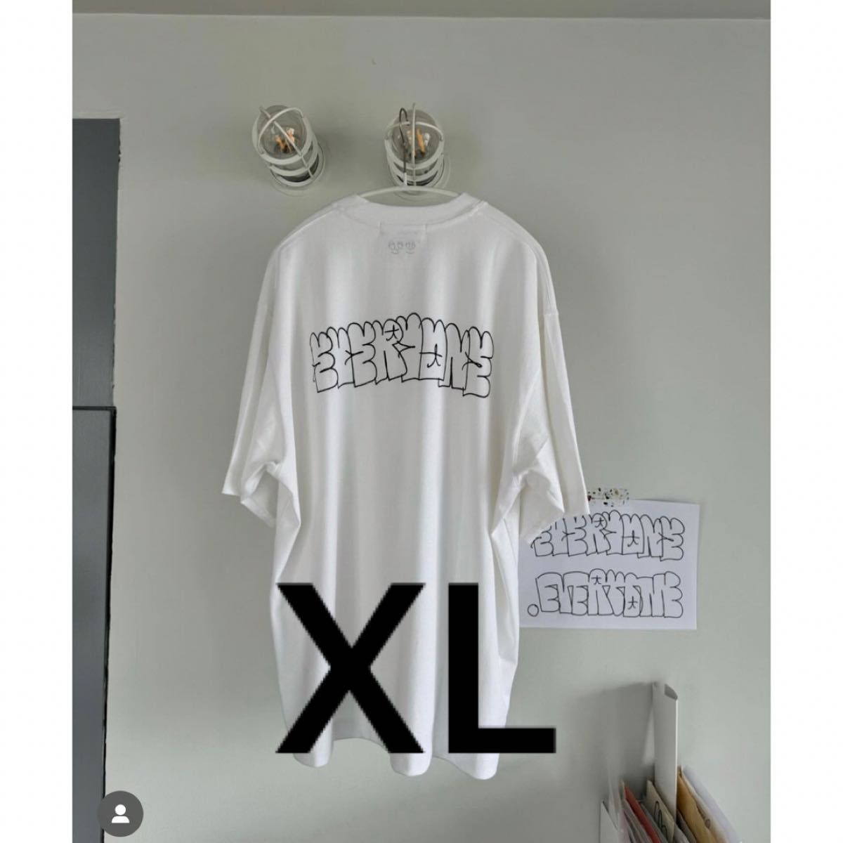 everyone j 30000 logo tee (WHITE) XL エブリワン 新品未使用 everyone j 30000 logo tee (WHITE) XL エブリワン 新品未使用