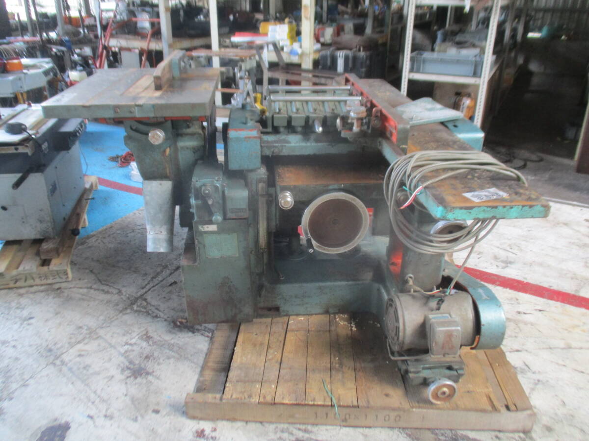 油谷 №4092 万能木工機 オオイ DX30-2M 自動カンナ 手動カンナ 油谷 №4092 万能木工機 オオイ DX30-2M 自動カンナ 手動カンナ