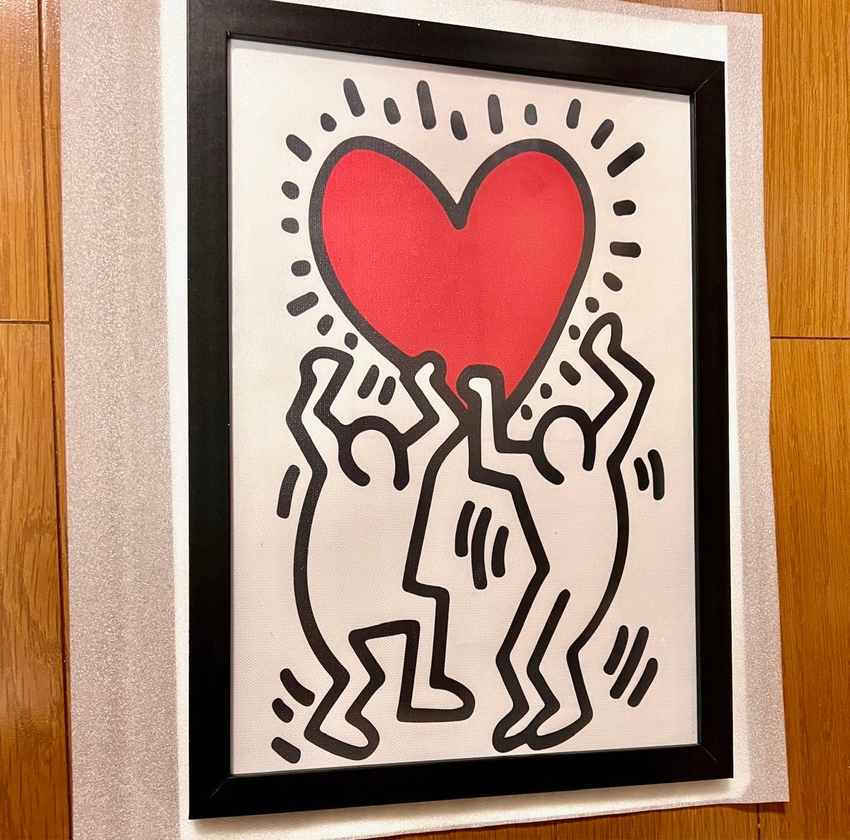 人気 Keith Haring キース・ヘリング 21 30cm キャンバスアート 人気 Keith Haring キース・ヘリング 21 30cm キャンバスアート