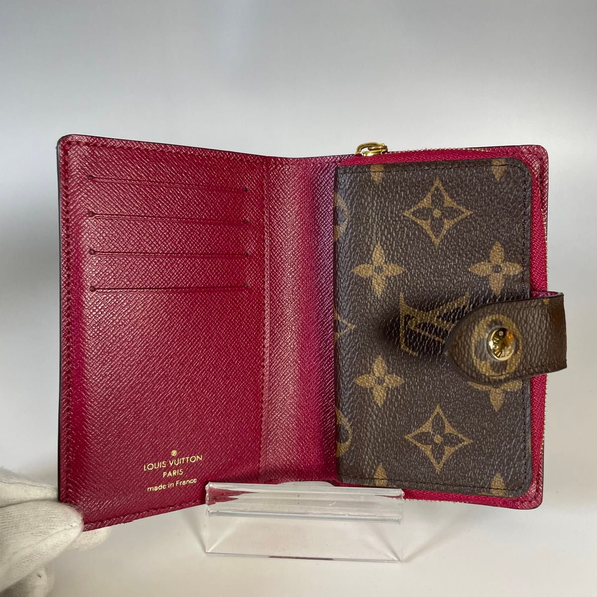 Louis Vuitton 極美品 モノグラム ジュリエット 折り財布 Louis Vuitton 極美品 モノグラム ジュリエット 折り財布