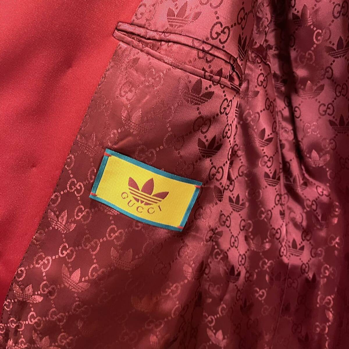 2022aw 定価50万 GUCCI adidas コラボレーション ノーカラー 2022aw 定価50万 GUCCI adidas コラボレーション ノーカラー