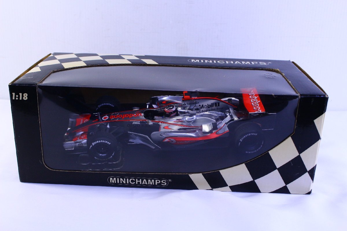 ●MINICHAMPS/ミニチャンプス vodafone/ボーダフォン メルセデス レーシングカー ミニカー モデルカー【10957048】