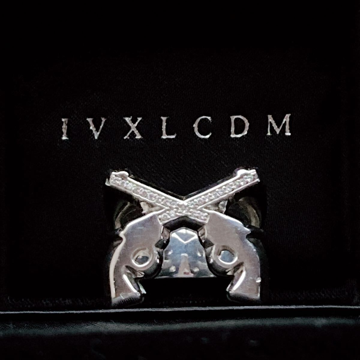 roar × IVXLCDM シルバー925 ダイヤモンド リング 17号 箱有 roar × IVXLCDM シルバー925 ダイヤモンド リング 17号 箱有