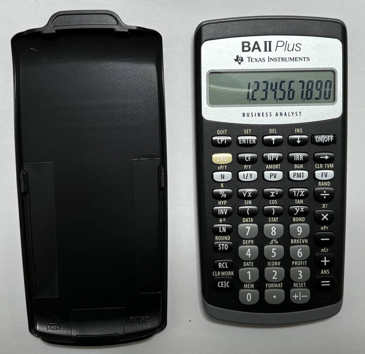 TI（テキサス・インスツルメンツ）金融電卓 BA II Plus Financial Calculator【送料込み】