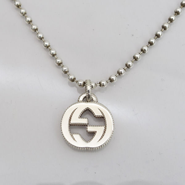 グッチ GUCCI インターロッキング ボールチェーン ネックレス グッチ GUCCI インターロッキング ボールチェーン ネックレス