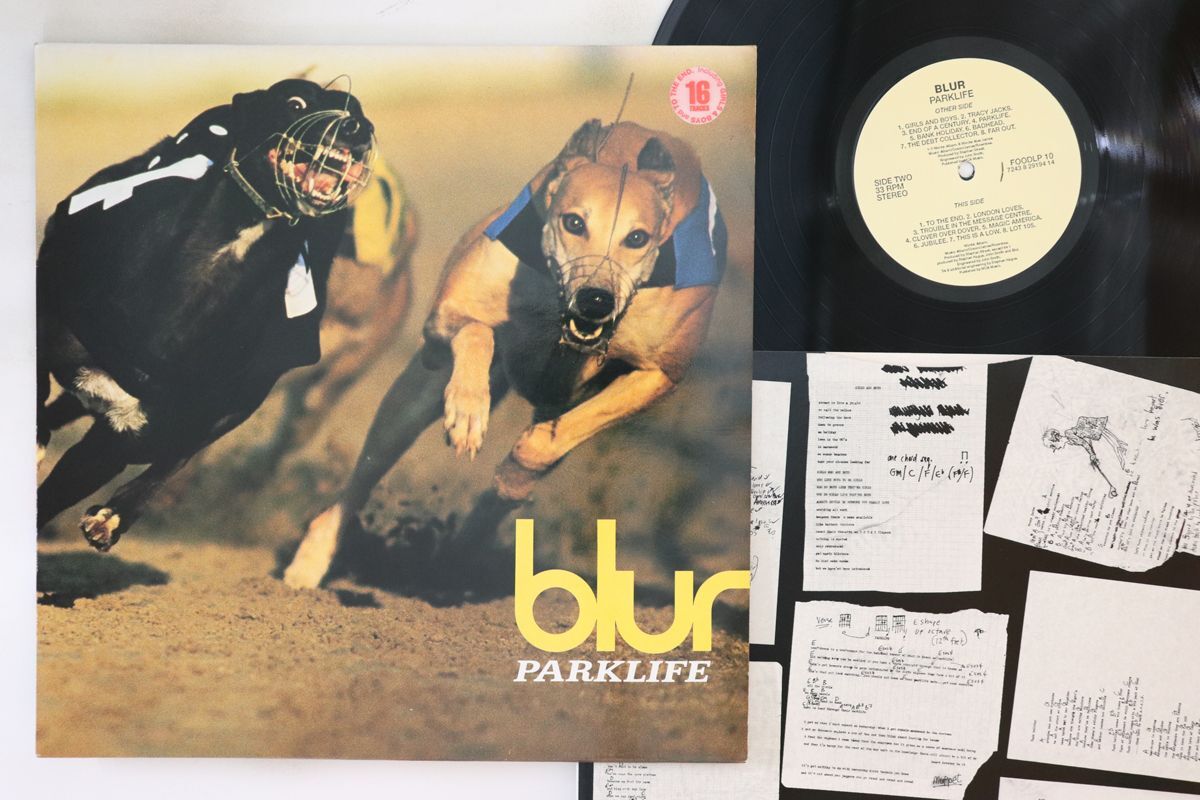 英LP Blur Parklife FOODLP10,724382919414 FOOD /00260