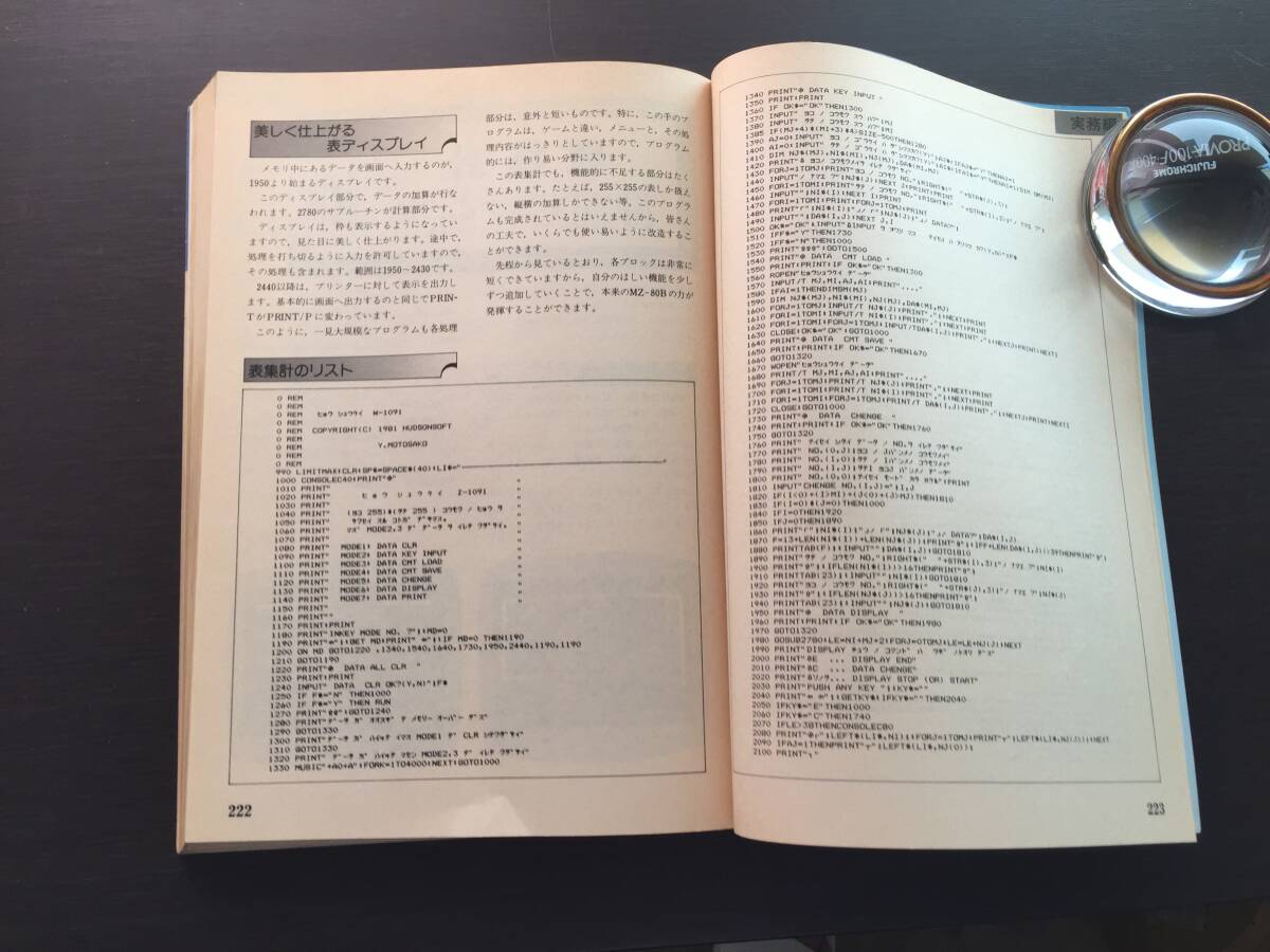 月刊マイコン別冊 実践プログラム集 MZ-80B活用研究 電波新聞社 月刊マイコン別冊 実践プログラム集 MZ-80B活用研究 電波新聞社