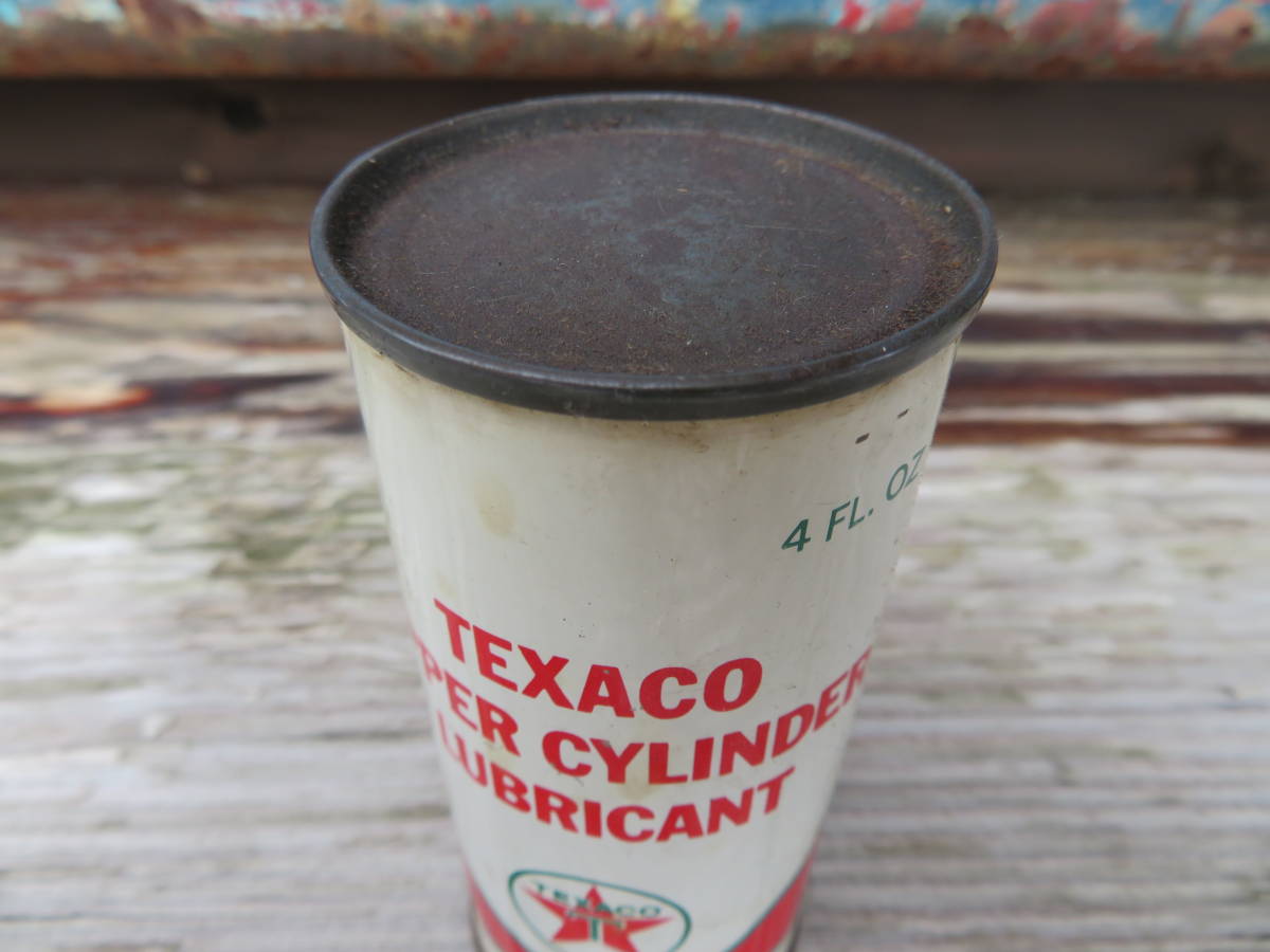TEXACO OIL 缶 GREASE ヴィンテージ アメリカ 店舗 ガレージ ジャンク （123）_画像9